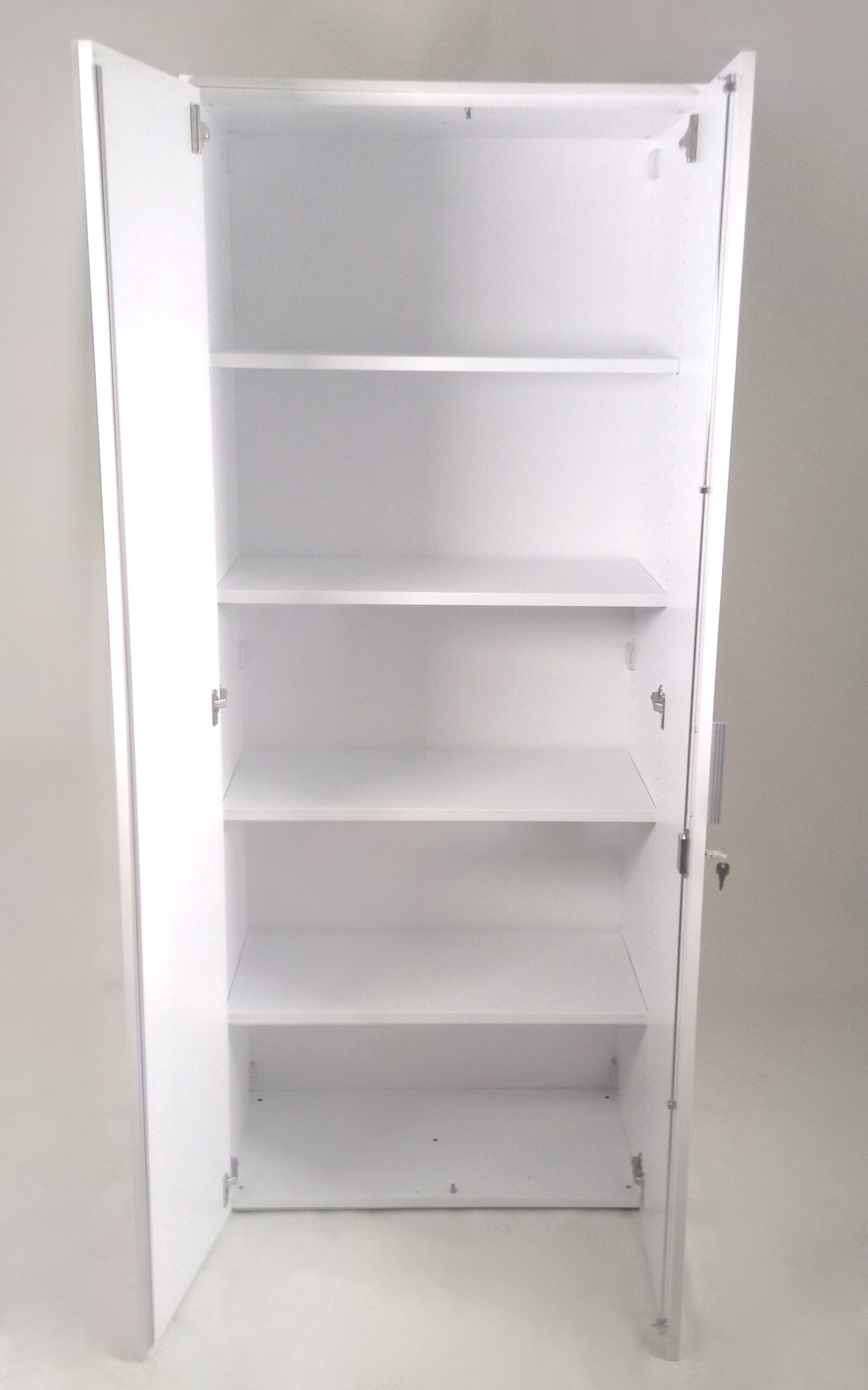 Armoire haute mélaminé Blanc OCABURO, vente et location de mobilier d